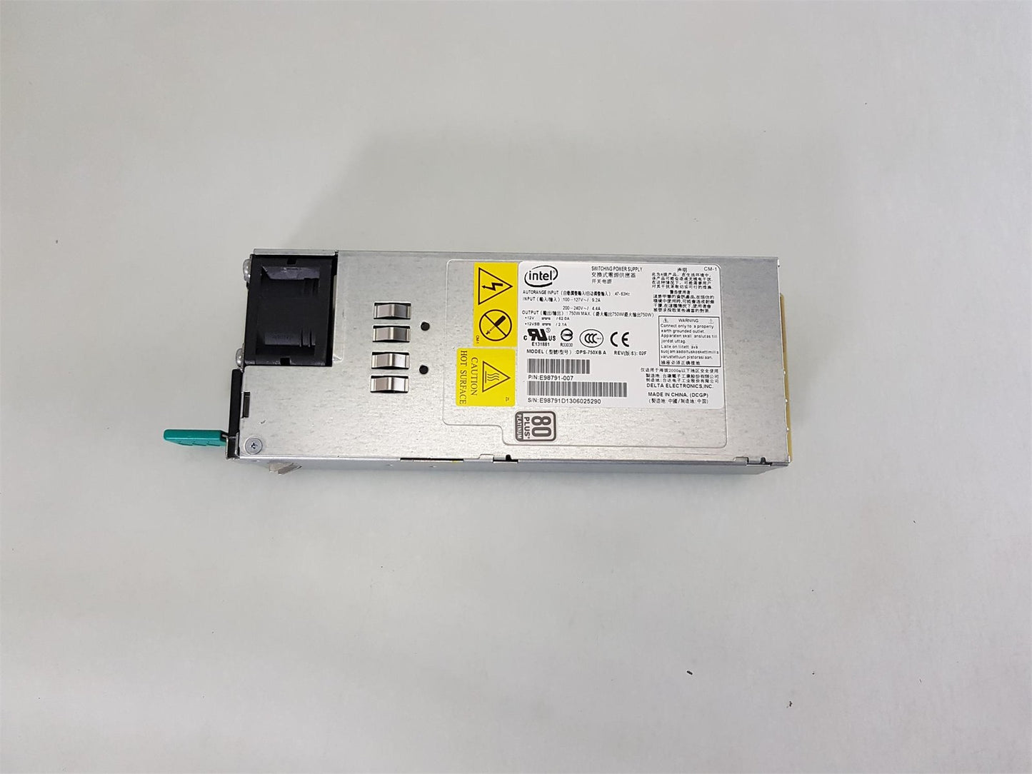 Intel 750W Server Power Supply Unit E98791-007 DPS-750XB A