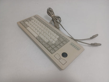 Vintage Cherry G84-4400PPAGB PS/2 Keyboard With Track Ball - Yellowed