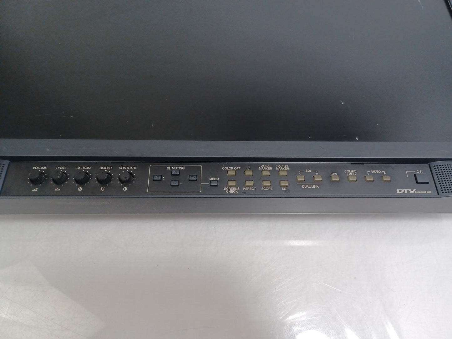 JVC DT-V24G1 HD Multiformat 24" 1920x1080 Broadcast LCD Monitor - Scratched