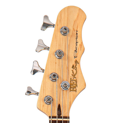 Fret-King Perception Custom Bass Guitar ~ Original Classic Burst