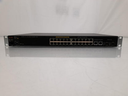 Aruba 2530-24 PoE+ Switch J9779A Network Switch - With rack mounts