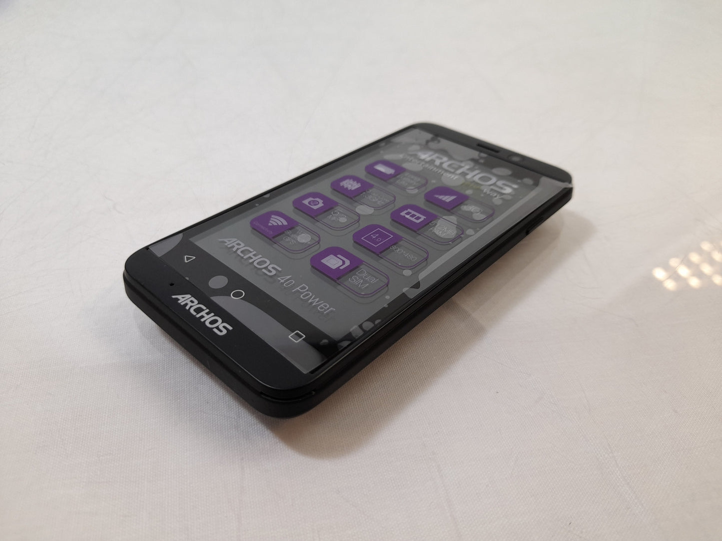 Archos 40 Power AC40PO Dual SIM 8 GB Black Mobile Smart Phone (Unlocked)