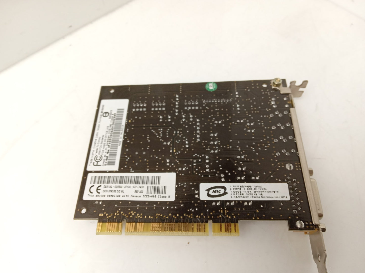Creative Labs SB0200 Sound Blaster Live! PCI Sound Card Dell 00R533 0R533