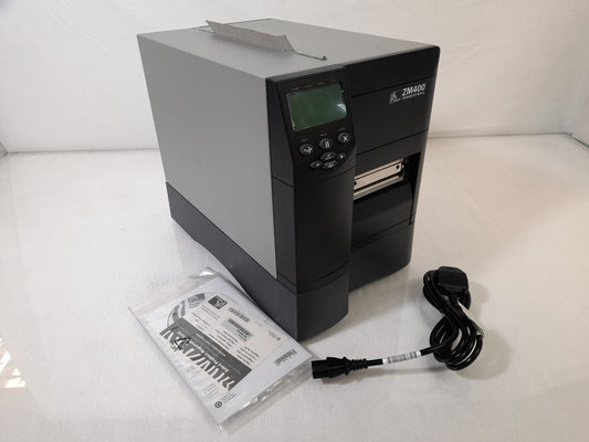 Zebra ZM400 Industrial USB LAN Serial Direct Thermal Transfer Label Printer