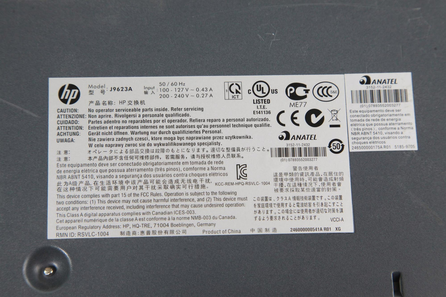 HP J9623A 2620-24 24-Port 10/100 Managed Ethernet Switch