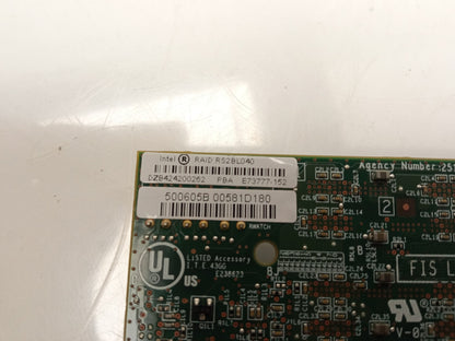 Intel RS2BL040 PCIe RAID Storage Controller L3-25121-67D