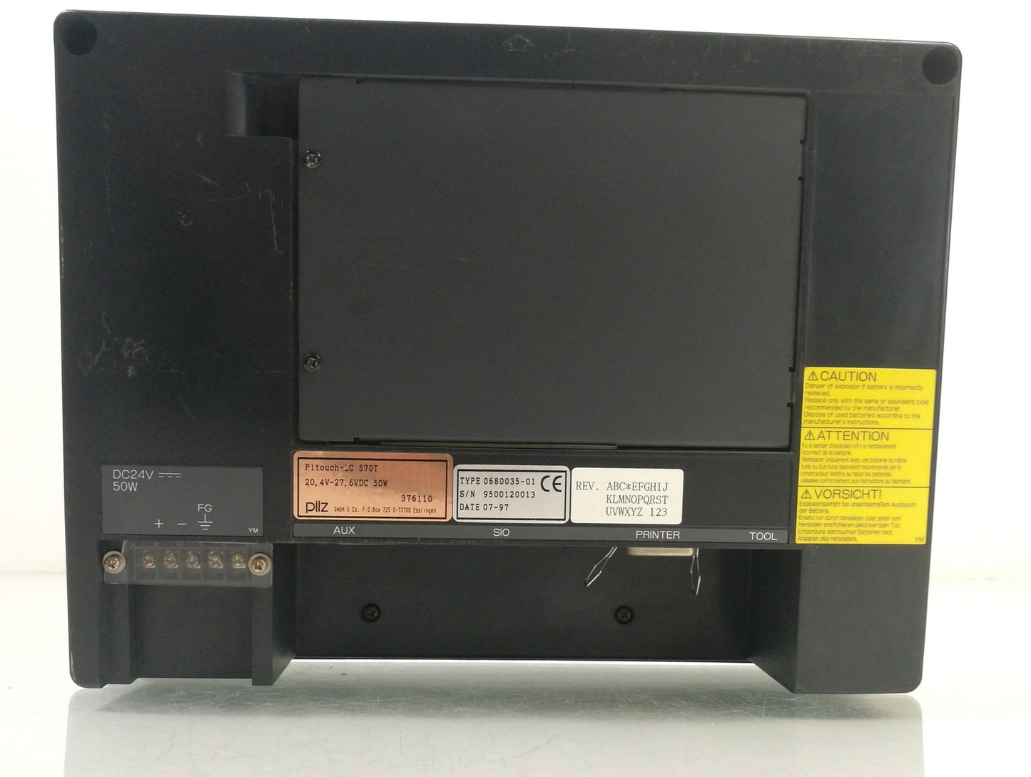 PILZ Pitouch-LC 570S Operator Interface Touchscreen Control Panel 0680035-01