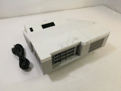 Hitachi CP-AX2504 Short Throw Projector - 23 Lamp Hours - Missing Back Cover