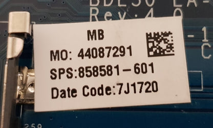 HP 250 G5 Laptop Motherboard With i5-6200U 2.30GHz CPU 858581-601