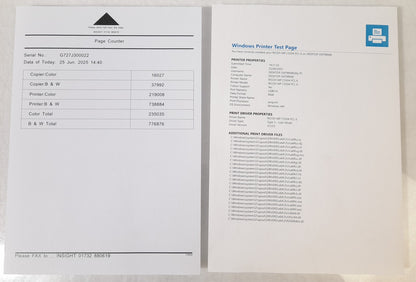 Ricoh MP C5504 Aficio Colour MFP A4 Photocopier & Finisher