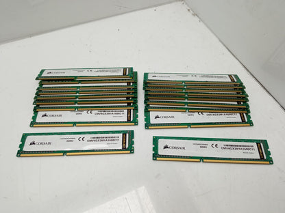 18x Corsair 4GB 1600 MHz DDR3-1600 PC3-12800U DDR3 RAM CMV4GX3M1A1600C11