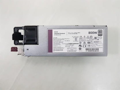 HP Proliant ML110 Gen10 800W Server Power Supply Unit 865409-001 865412-501