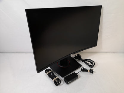 ASUS TUF Gaming VG27VQ 27" DVI HDMI DP 1920x1080 Curved Monitor With Stand