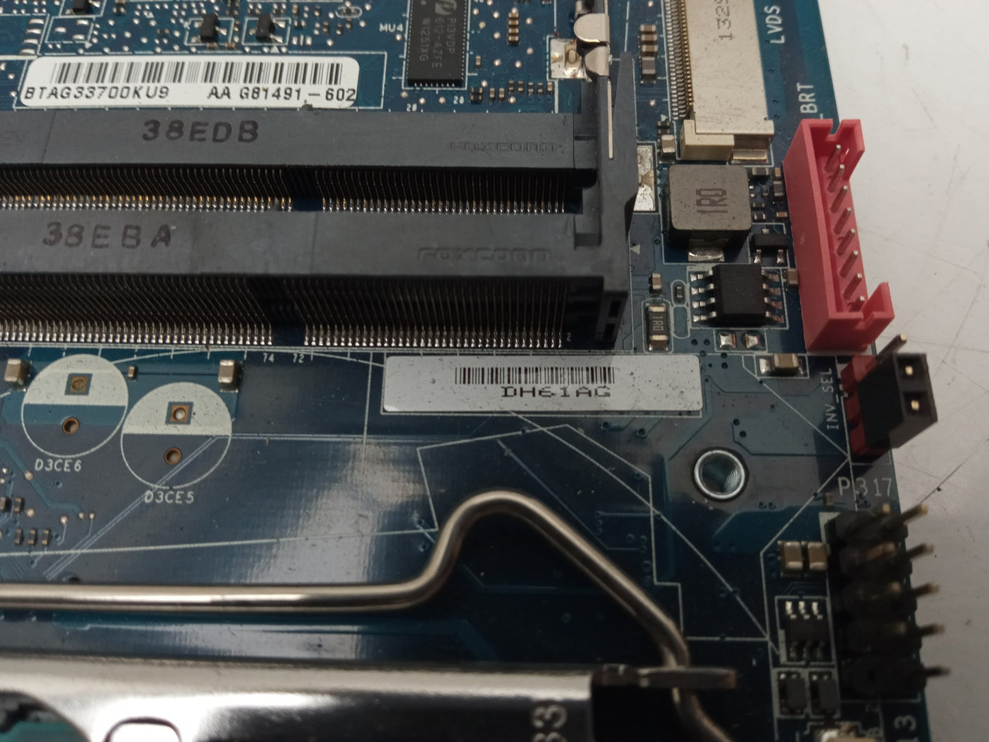 Intel DH61AG DDR3 NanoITX Motherboard With Celeron G1610T 2.30 GHz CPU