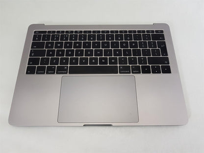 Apple MacBook Pro A1708 13 Space Grey Laptop Keyboard Palmrest Touchpad Battery