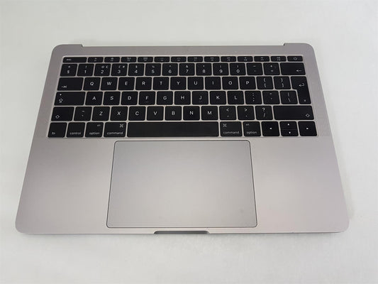 Apple MacBook Pro A1708 13 Space Grey Laptop Keyboard Palmrest Touchpad Battery
