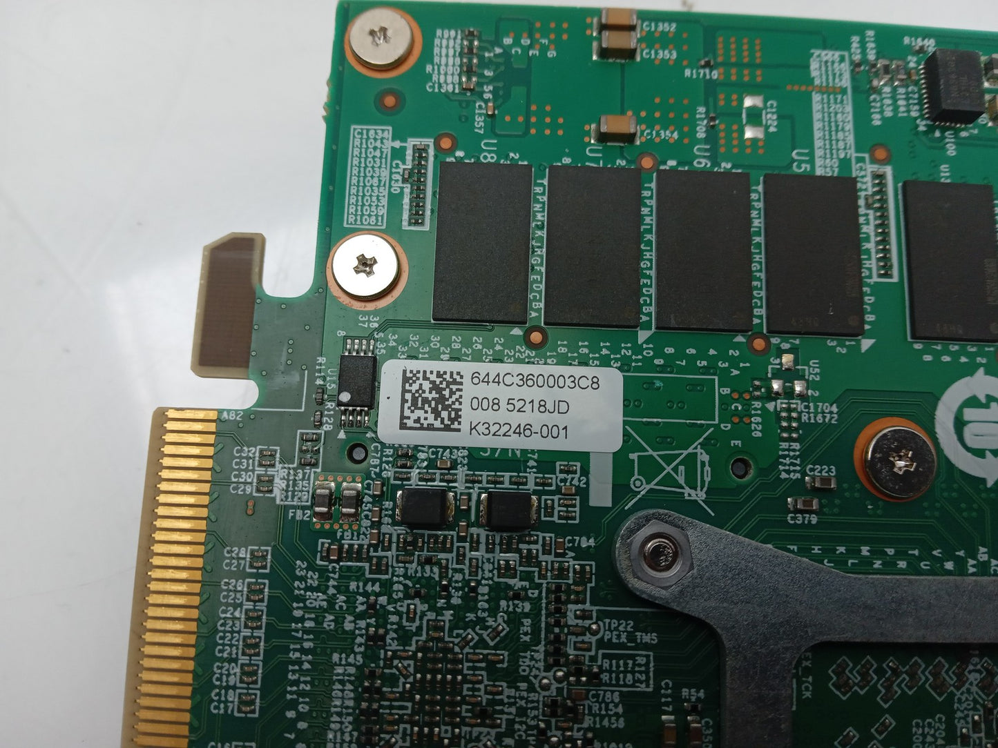 Intel 008 5218JD K32246-001 100-0330650-B1 Rev:B1 PCIe Card