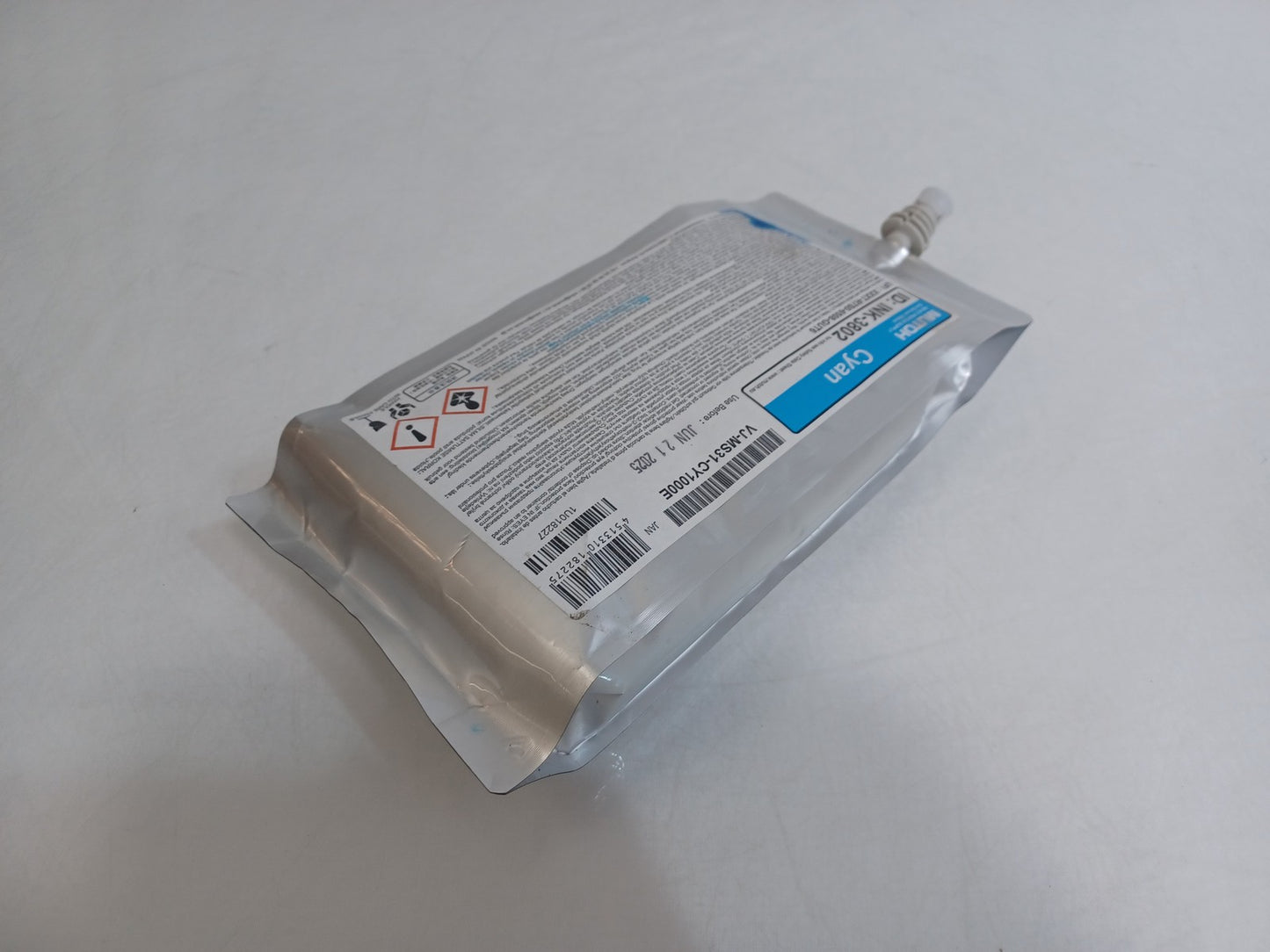 Mutoh Eco Solvent ValueJet VJ-MS31-CY1000E 1000ml Cyan - Expiry 31/06/2025