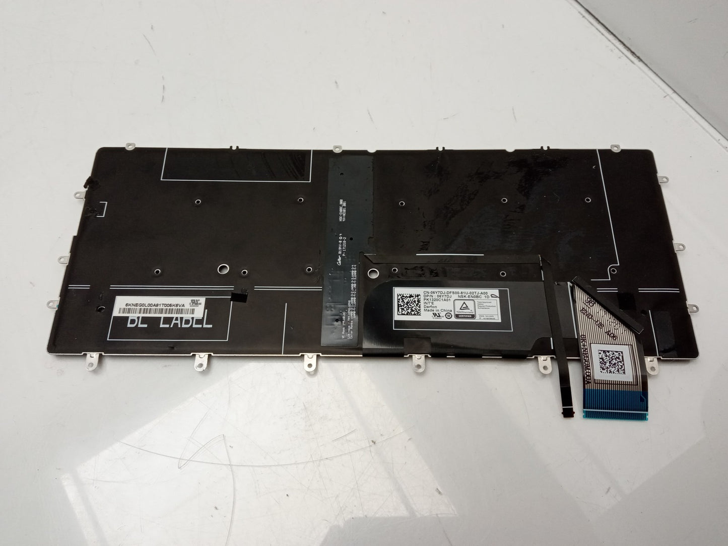 Dell XPS 9370 9380 UK QWERTY Laptop Keyboard 06Y7DJ 6Y7DJ