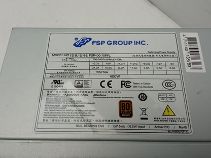 FSP FSP400-70PFL 400W ATX Desktop Computer PC Power Supply Unit