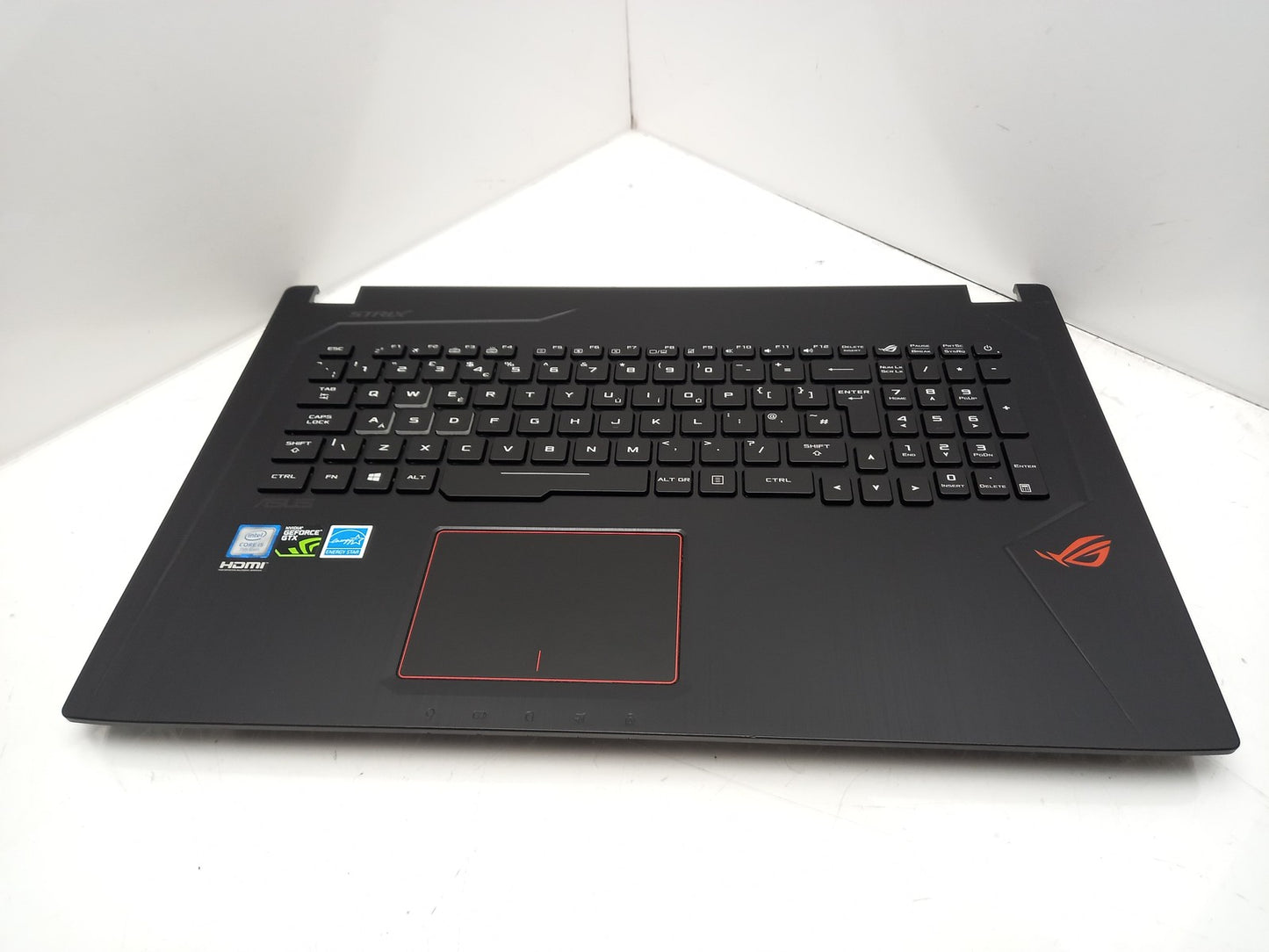 ASUS Rog Strix Laptop Keyboard Touchpad Palmrest Assembly GL753VD
