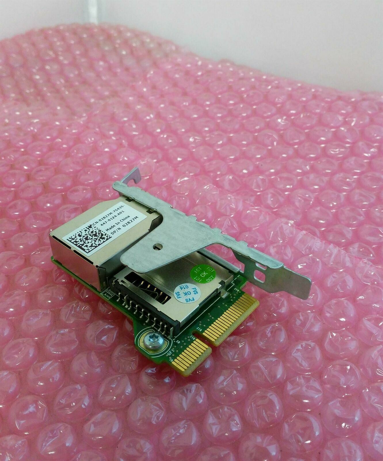 Dell PowerEdge R320 R420 R520 iDRAC 7 Remote Access Controller 02827M 2827M