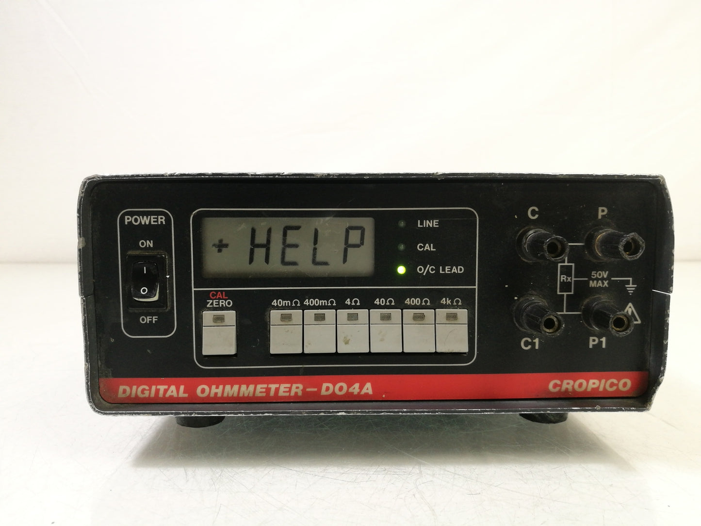 Cropico DO4A Digital Ohmmeter - Spares & Repairs