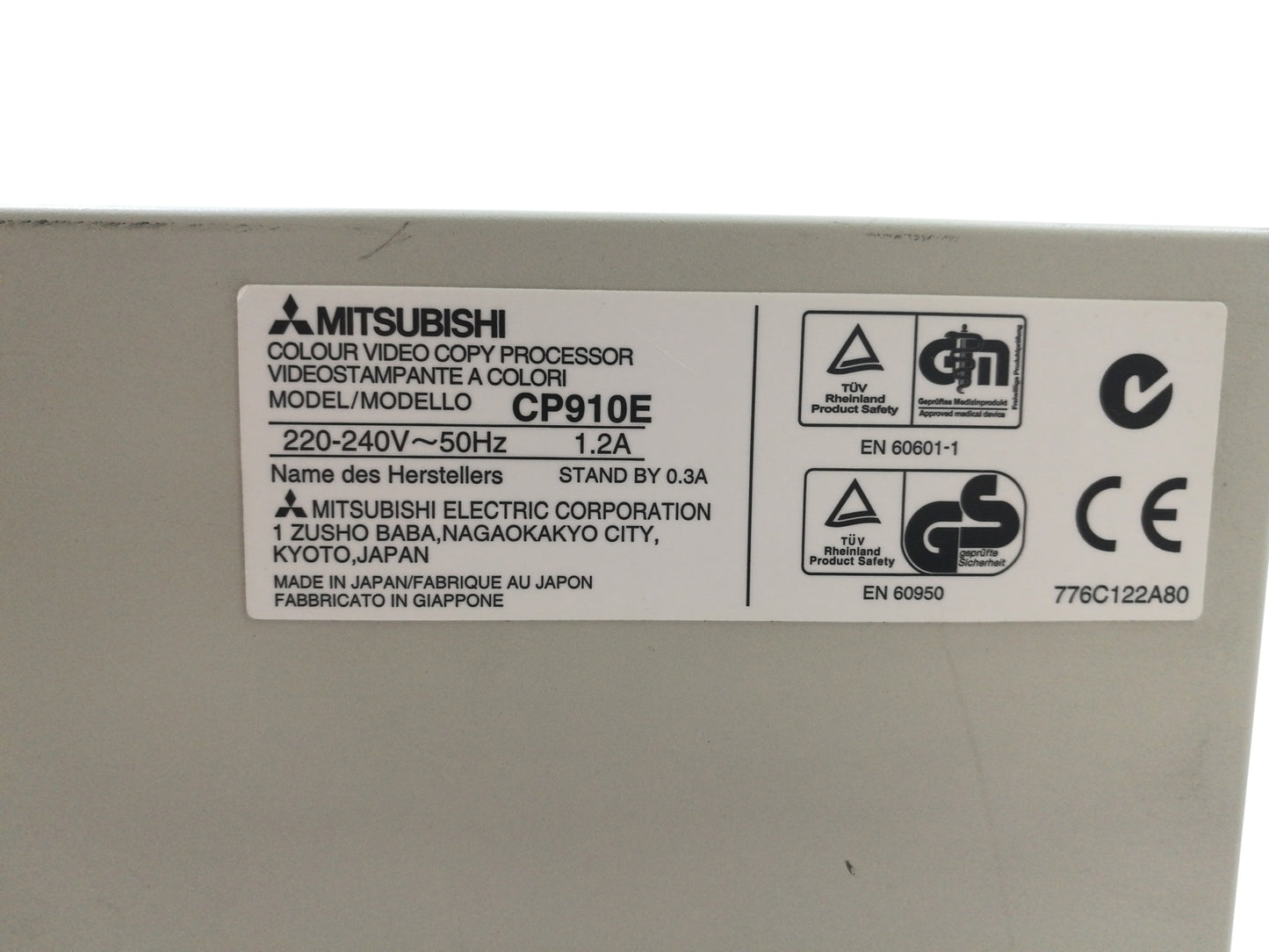 Mitsubishi CP910E Colour Video Thermal Printer