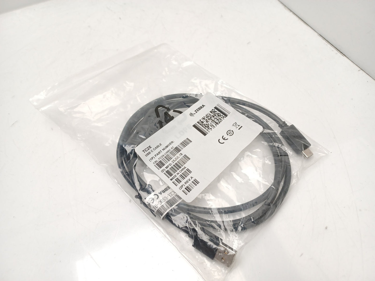 Zebra USB-A To USB-C Charging Cable CBL-TC2X-USBC-01