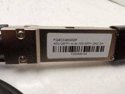 40G QSFP+ To 4x 10G SFP+ DAC 2M Cable FQ4CC40G02P