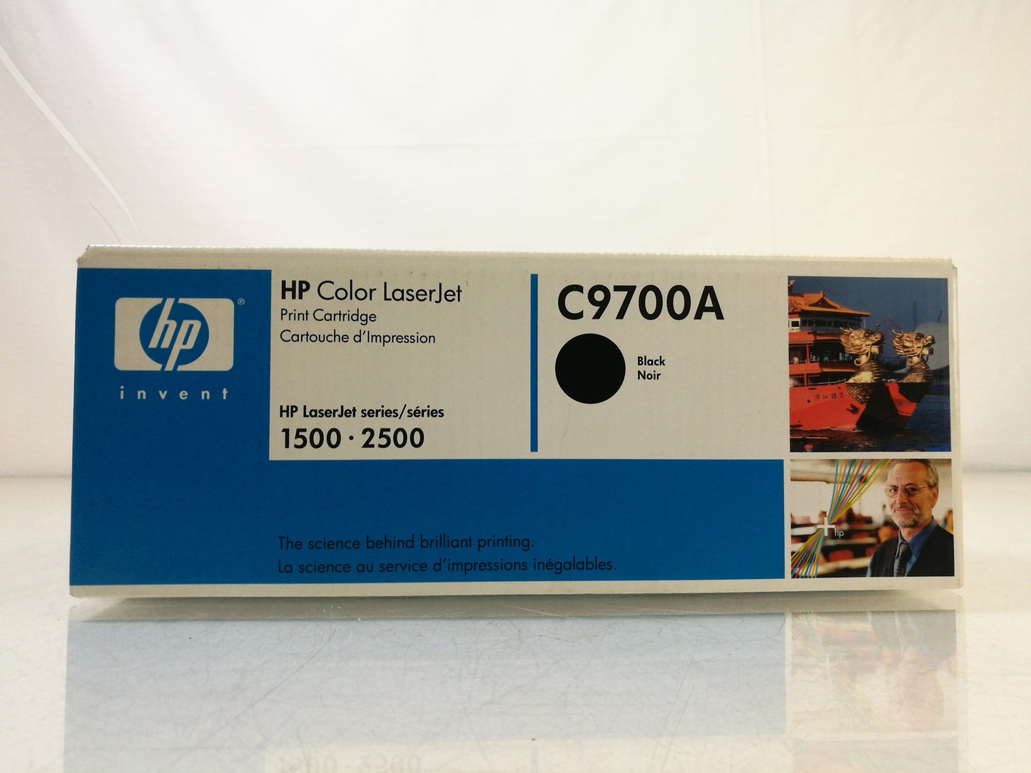 Genuine HP C9700A Black Toner Print Cartridge for LaserJet 1500 2500