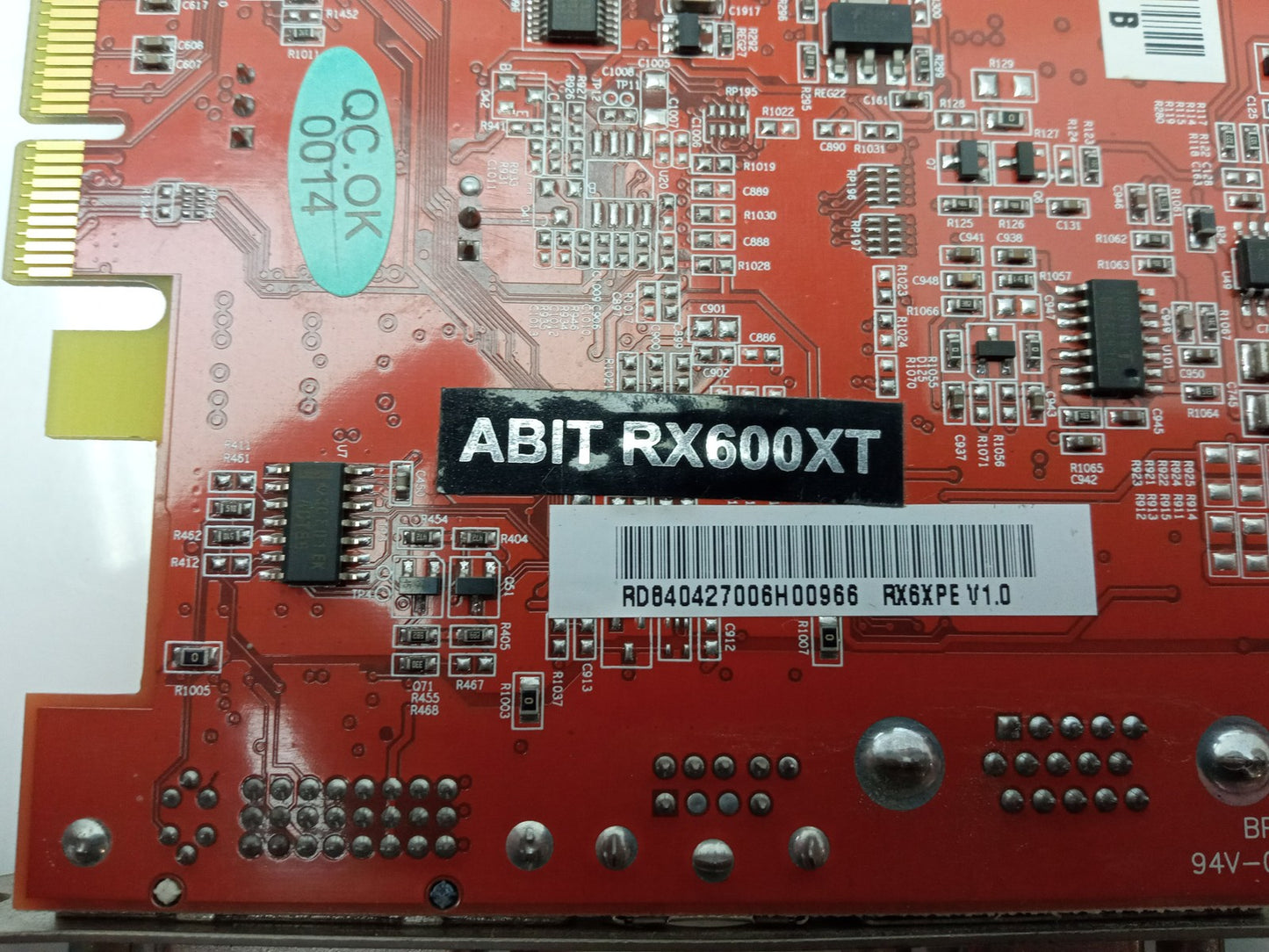 ABIT RX600XT PCIe Video Graphics Card R6XT-C4C000241 RX6XPE V1.0