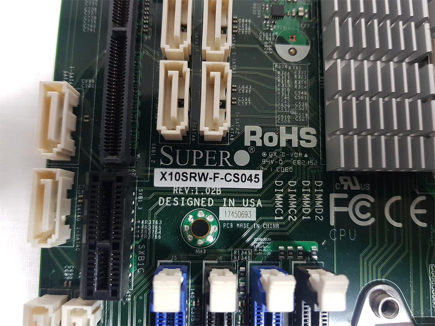 Supermicro X10SRW-F LGA 2011 DDR4 Server Motherboard