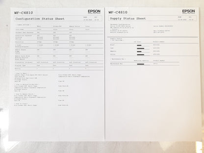 EPSON WorkForce Pro WF-C4810 AIO Wireless Print Copy Scan Fax Ethernet Printer