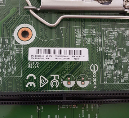 HP ProDesk 400 G4 SFF DDR4 LGA1151 Motherboard 900787-001 911985-001