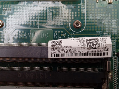 Dell Inspiron 7559 Laptop Motherboard with i7-6700HQ 2.60GHz 0MPYPP MPYPP