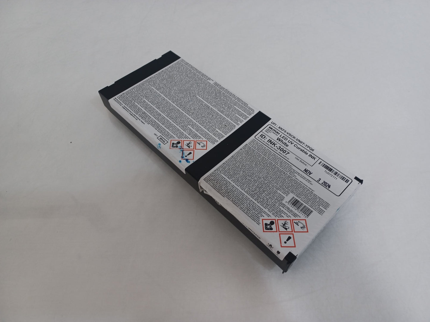 Mutoh US11-WH220E LED UV Curable Ink 220ml White - New - Expiry 03/11/24