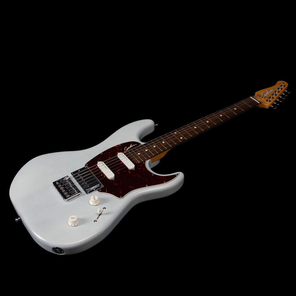 Godin Session RHT Pro Electric Guitar ~ Carbon White
