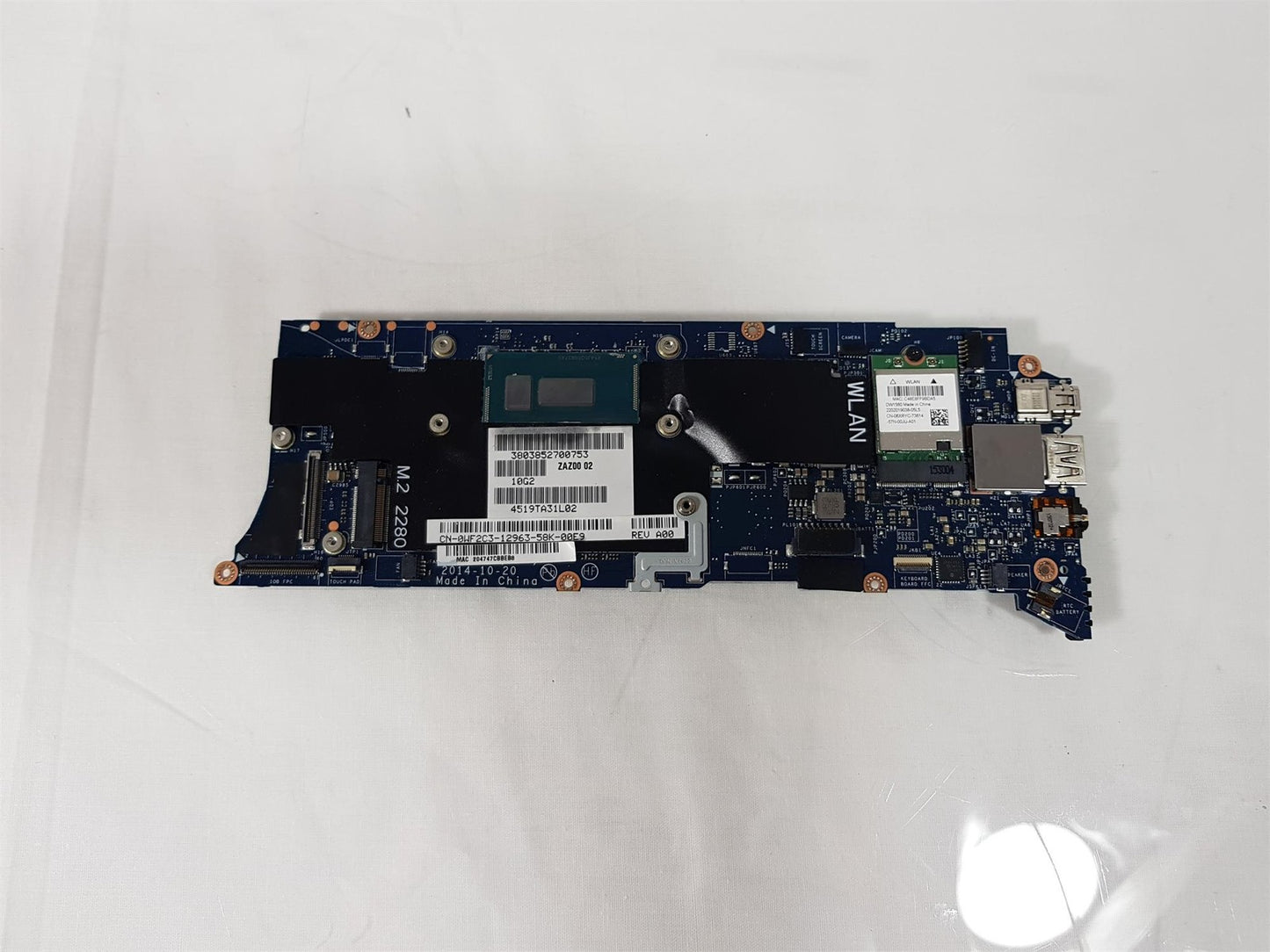 Dell XPS 13 9343 Laptop Motherboard with 8GB i5-5200U CPU LA-B441P 0WF2C3 WF2C3