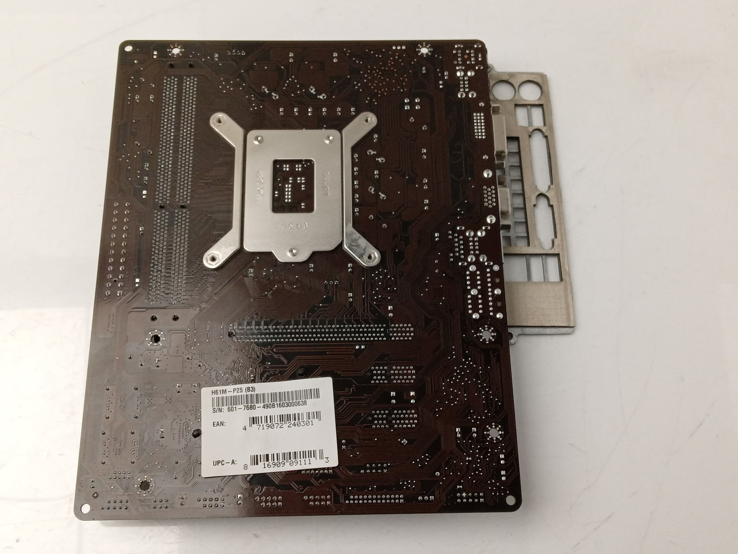 MSI H61M-P25 (B3) Socket LGA 1155 DDR3 Motherboard With I/O Shield