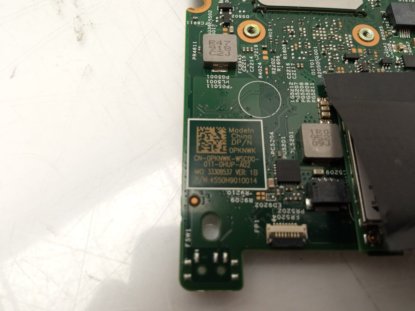 Dell Inspiron 7391 2 in 1 laptop Motherboard i5-10210U 1.60 GHz 8GB RAM 0PKNWK