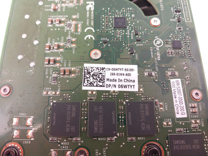Nvidia Quardo 4000 2GB Video Graphics Card Dell 06WTYT 6WTYT