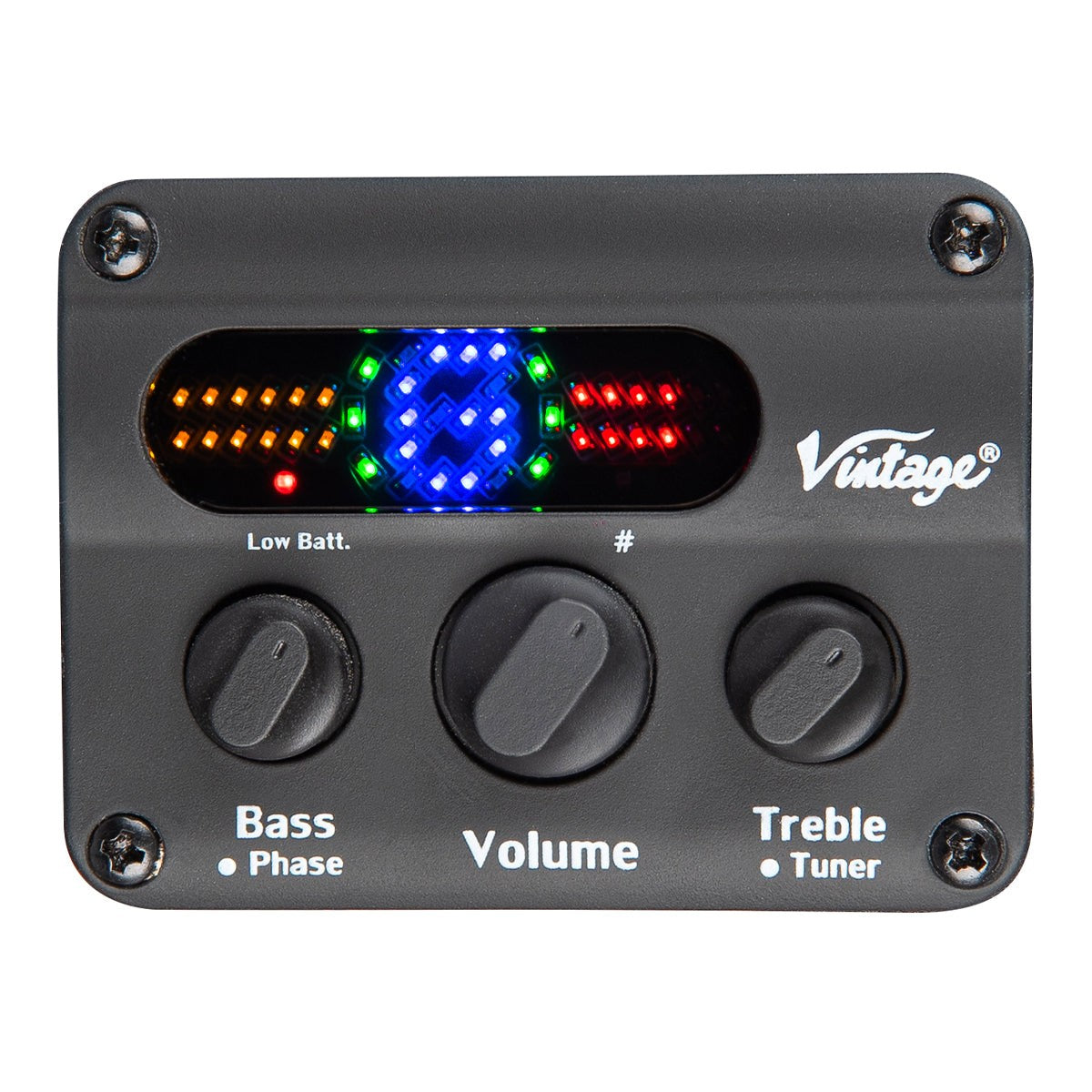 Vintage Stage Series 'Parlour' Electro-Acoustic Guitar ~ Antiqued