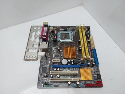 ASUS P5KPL-AM EPU Socket LGA775 DDR2 Micro ATX Motherboard With I/O Shield
