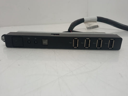 HP ProLiant ML350e G8 Front I/O Power Switch Panel 677421-001 685049-001