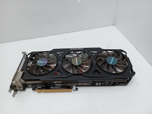 Gigabyte Windforce R9 270X 2GB DDR5 PCIe Video Graphics Card GV-P927XOC-2GD