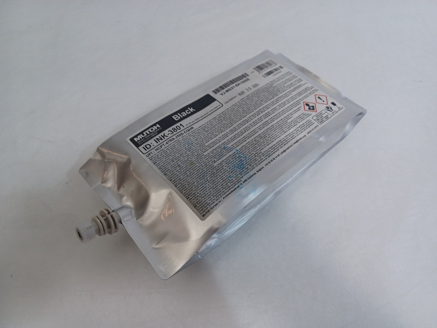 Mutoh Eco Solvent ValueJet VJ-MS31-BK1000E 1000ml Black - Expiry 30/05/2025