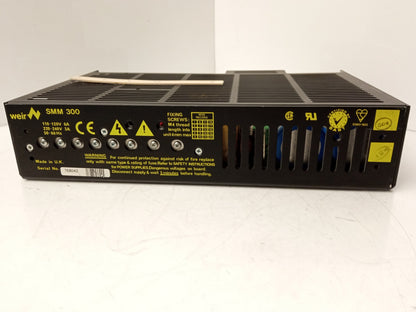 WEIR SMM 300 120/240v 6/3a Out +5v +12v +15v Power Supply Unit