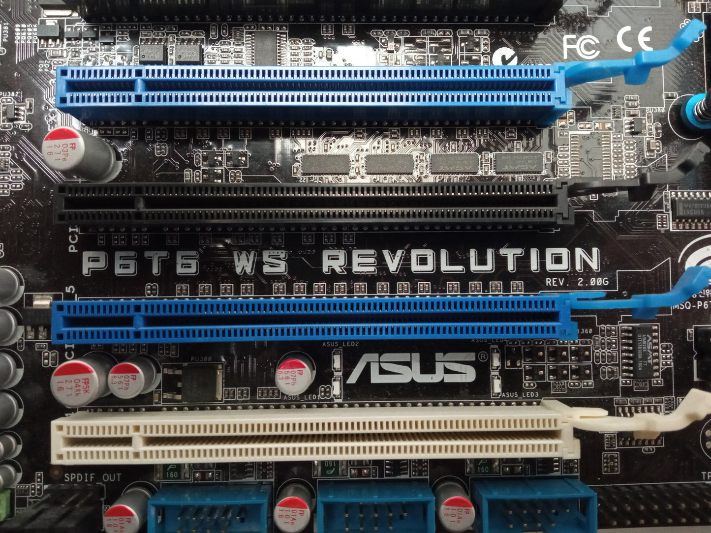 ASUS P6T6 WS REVOLUTION i7-950 3.06 GHz DDR3 ATX Motherboard With I/O Shield