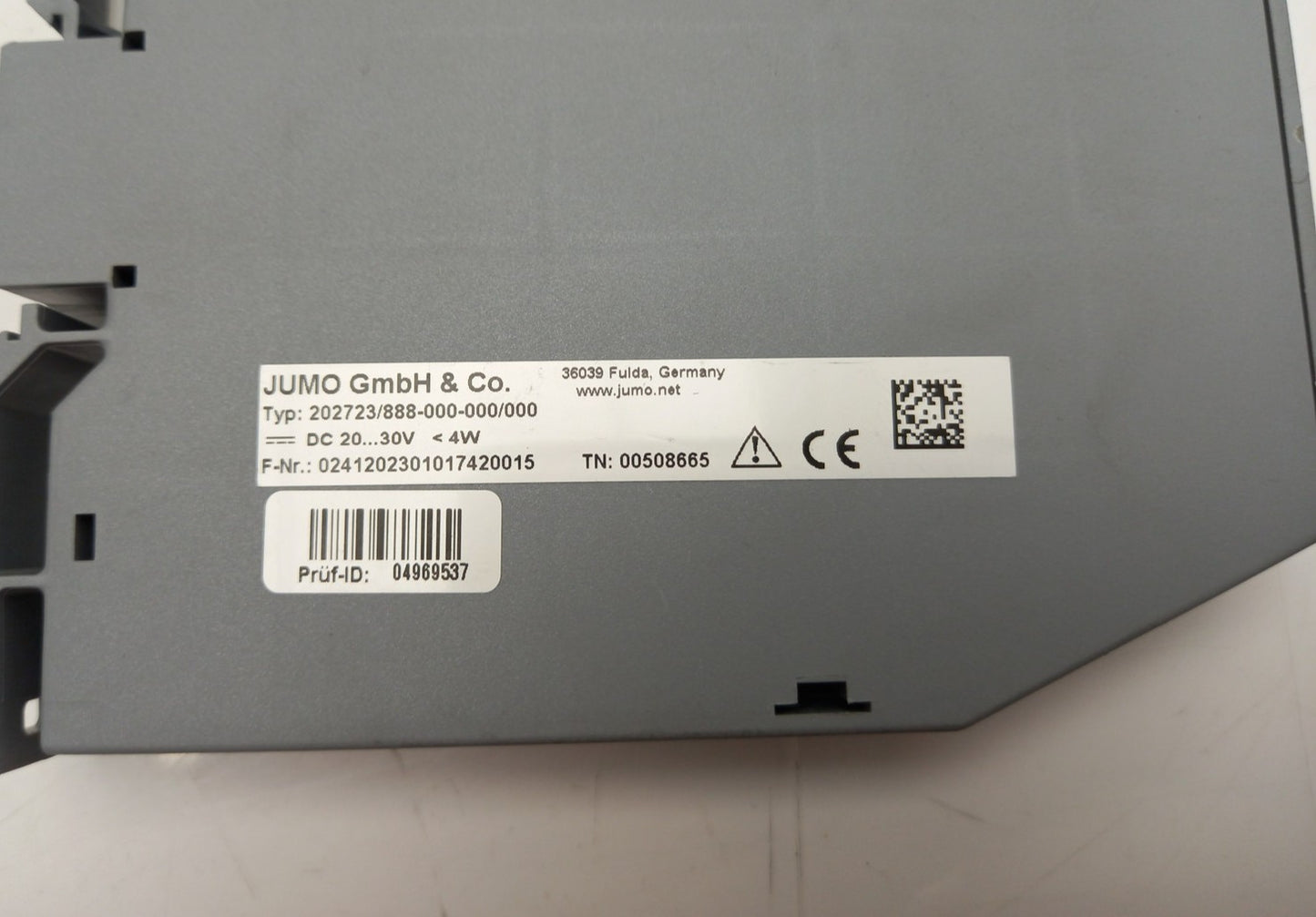 Jumo EcoTrans PH 03 PH Controller/Monitor Module 202723/888-000-000/000